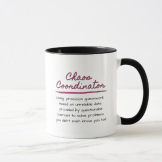 Definition des Chaos-Koordinators Tasse