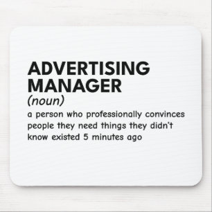 Definition des coolen Marketing Managers Mousepad