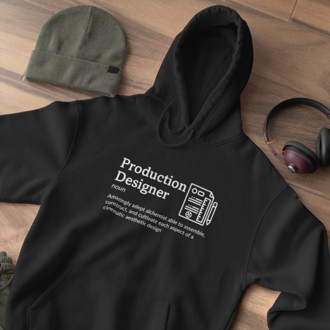 Definition des Designers für die Produktion Dunkle Hoodie (Von Creator hochgeladen)