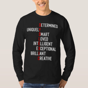 Definition des Dyslexie-Bewusstseins-Interventioni T-Shirt