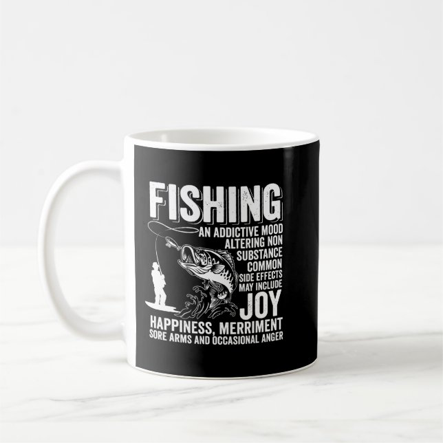 Definition des Fischereilustigen Fischers Kaffeetasse (Links)
