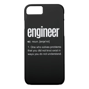 Definition des "Funny Engineer" Case-Mate iPhone Hülle
