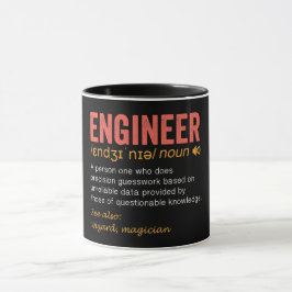 Definition des "Funny Engineer" Tasse