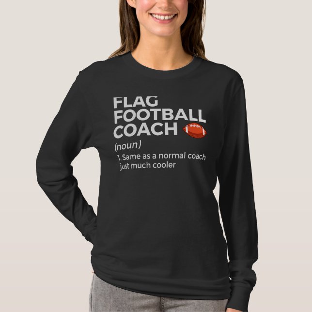 Definition des Fußball-Coaches T-Shirt (Vorderseite)