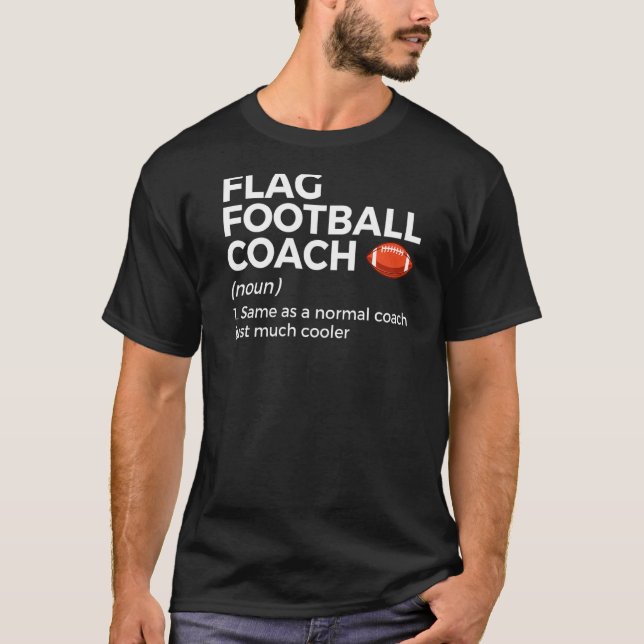 Definition des Fußball-Coaches T-Shirt (Vorderseite)