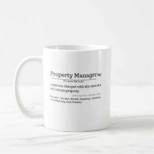 Definition des Immobilienmanagers Tasse