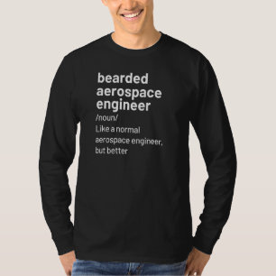 Definition des Ingenieurs "Mens Barted Aerospace" T-Shirt