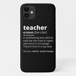 Definition des Lehrers - Funny Teaching School Tea Case-Mate iPhone Hülle