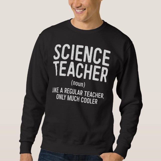 Definition des Lehrers Sweatshirt (Vorderseite)