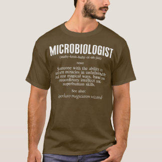 Definition des Mikrobiologen T-Shirt