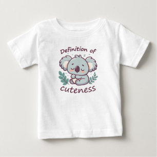 Definition des Niedlichen australischen Koala-Bäre Baby T-shirt