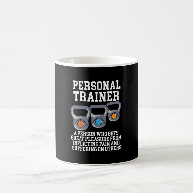 Definition des Personal Trainers Kaffeetasse (Mittel)