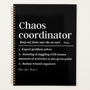Definition des personalisierten Chaos-Koordinators Planer
