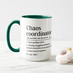 Definition des personalisierten Chaos-Koordinators Tasse