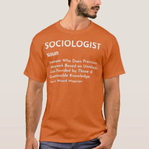 Definition des Soziologen als soziale Szene T-Shirt