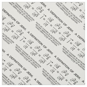 Definition des Spaßes "Jerk Physics Equation Geek Stoff