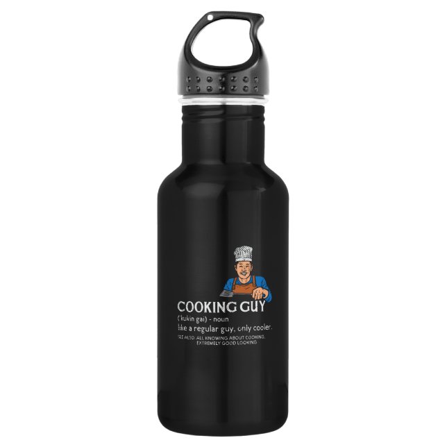 Definition des Typ Kochen Edelstahlflasche (Vorderseite)