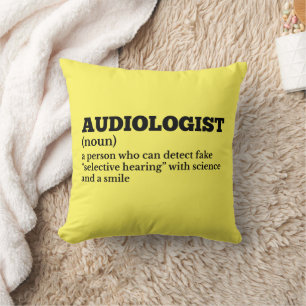 Definition des unglaublich witzig Audiologen Kissen