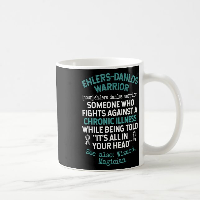 Definition Eds Warrior Syndrome Awareness Kaffeetasse (Rechts)