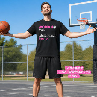 Definition einer Frau: Erwachsene menschliche Weib T-Shirt