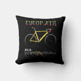 Definition Funny Cycling Addict Geschenk für Kissen