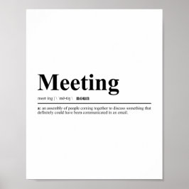 Definition | Funny Zitat Poster