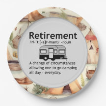 Definition für "Funny Camping Retirement"