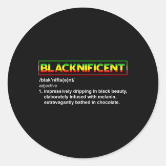 Definition Junezehnte schwarze Geschichte Afrikas Runder Aufkleber