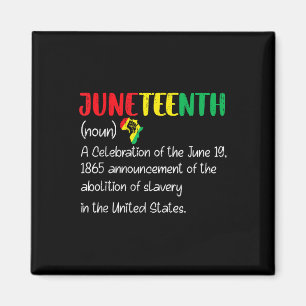 Definition Juni 19 1865 Freiheit Afrikas Magnet