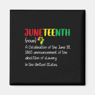Definition Juni 19 1865 Freiheit Afrikas Magnet