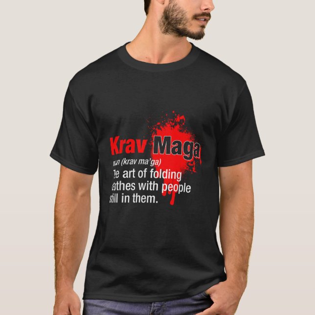Definition Krav Maga T Shirt (Vorderseite)
