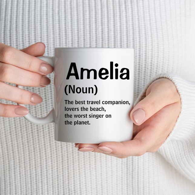 Definition moderner Namen: Weihnachtsgeschenke Tasse (Von Creator hochgeladen)