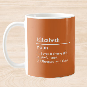 Definition Personalisierter Name Tasse