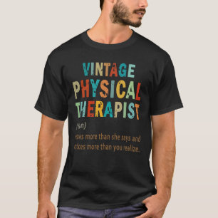 Definition Physiotherapeutische Massagetherapeut V T-Shirt