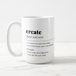 Definition-Tasse erstellen Kaffeetasse