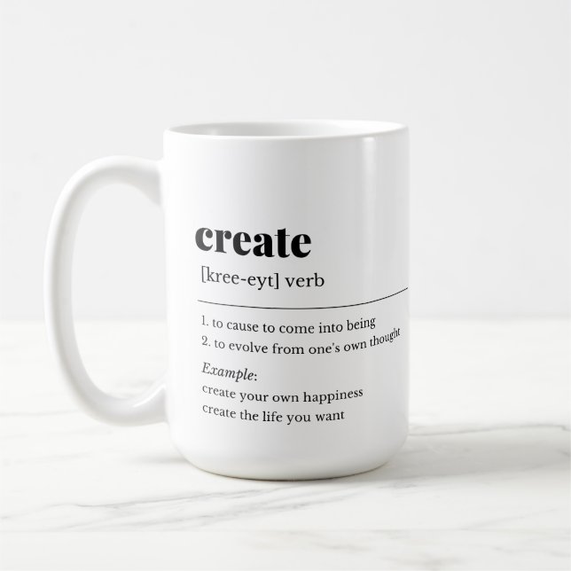 Definition-Tasse erstellen Kaffeetasse (Links)