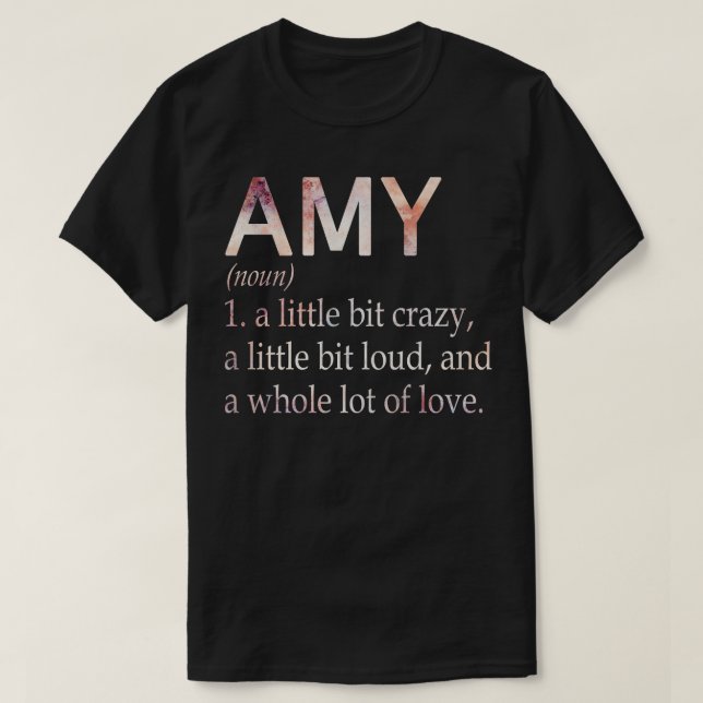 Definition von Amy Girl T-Shirt (Design vorne)