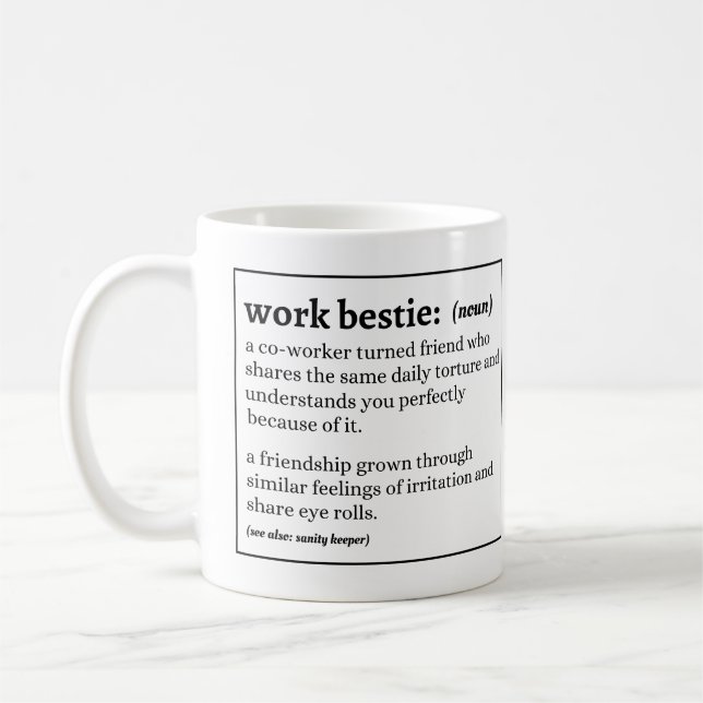 Definition von Arbeitsschwerpunkten Kaffeetasse (Links)
