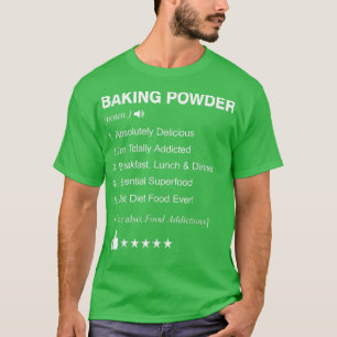 Definition von Backpulver bedeutet "Funny" T-Shirt