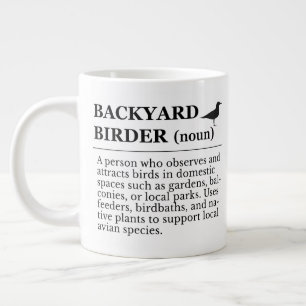 Definition von Backyard Birder - Garten-Vogelbeoba Jumbo-Tasse