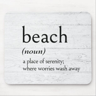 Definition von BEACH Mousepad