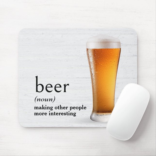 Definition von BIER im Wörterbuch Mousepad (Mit Mouse)