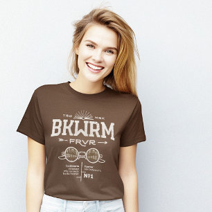Definition von BKWRM Brown T-Shirt