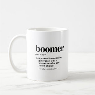 Definition von Boomer Kaffeetasse