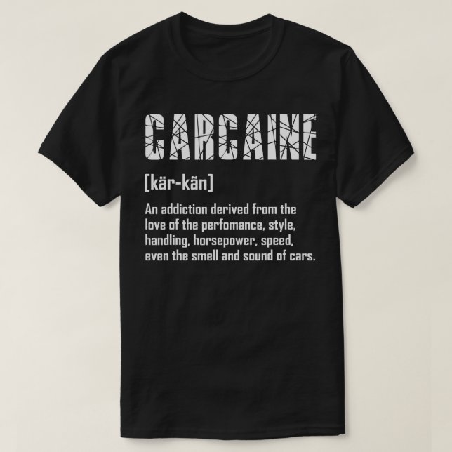 Definition von Carcain Muskelwagen (1) T-Shirt (Design vorne)