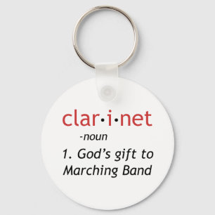 Definition von Clarinet Schlüsselanhänger