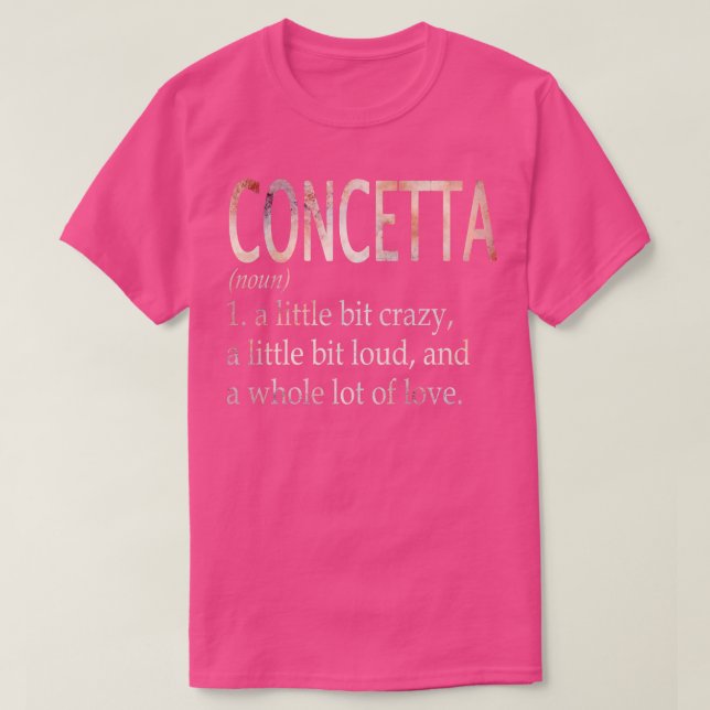 Definition von Concetta Girl T-Shirt (Design vorne)