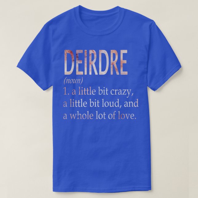 Definition von Deirdre Girl T-Shirt (Design vorne)