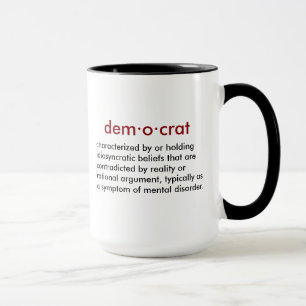 Definition von Demokraten Tasse