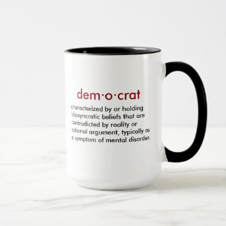 Definition von Demokraten Tasse